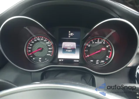 2015 Mercedes-Benz C 63 Amg S из США, поврежденный, VIN 55SWF8HB5FU089277